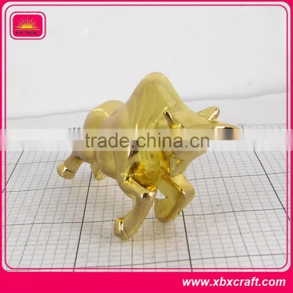 Brass Sculpture Bull Sculptures Cast Brass Bull Sculpture photo-4