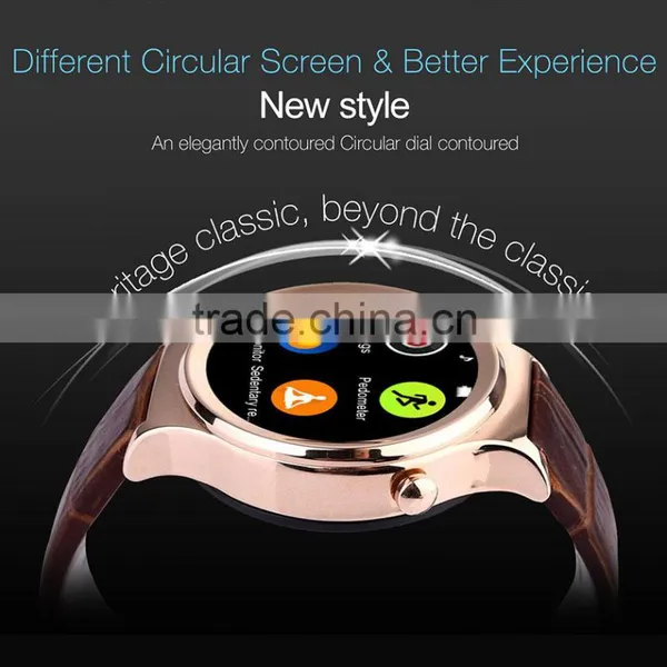 2016 New Arrival Support SIM SD Card Bluetooth WAP GPRS SMS MP3 MP4 USB For IPhone And Android Smart Watch T3 Smartwatch photo-6