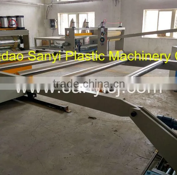 Green PVC Floor Board Production Line photo-2