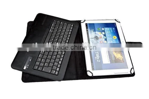 7"-10" Tablet PC Universal Bluetooth Keyboard Buckle Leather Case Suit for Android Windos IOS System Bluetooth 3.0 photo-3