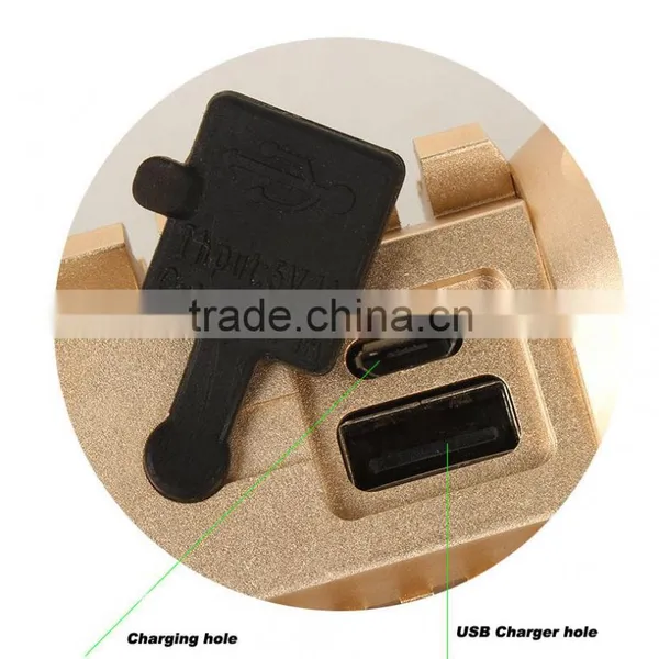 Direct Charging Waterproof Flashlight With USB Rechargerable LED Flashlight photo-5