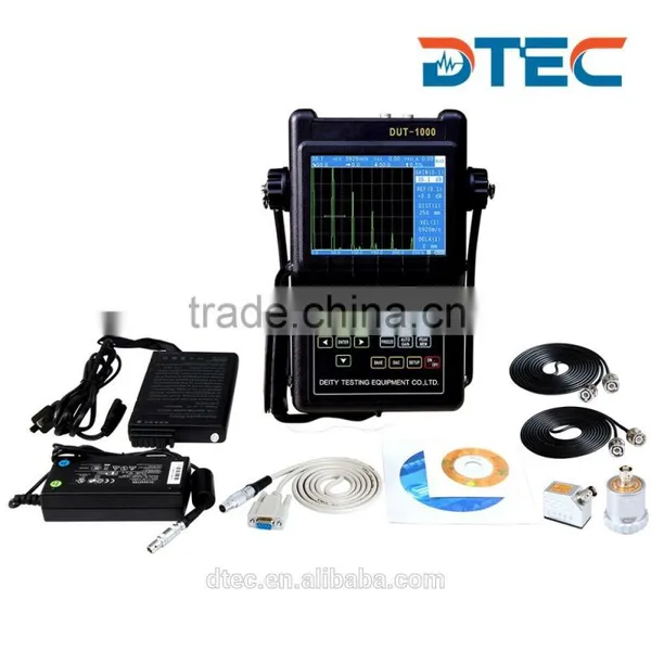 DTEC DUT-1000A Portable Digital Ultrasonic Flaw Detector NDT Testing, Ultrasound,Weld Inspection, A Scan ,CE ISO Certificate photo-5