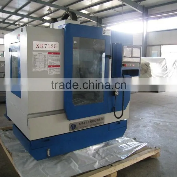 Cnc Mini Milling Machine Tools Low Cost Cnc Milling Machine XK7125 photo-4