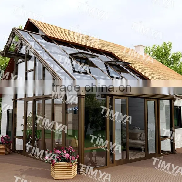 2015 China Aluminum Sunroom Designs Commercial Sunroom Panels for Sale photo-4
