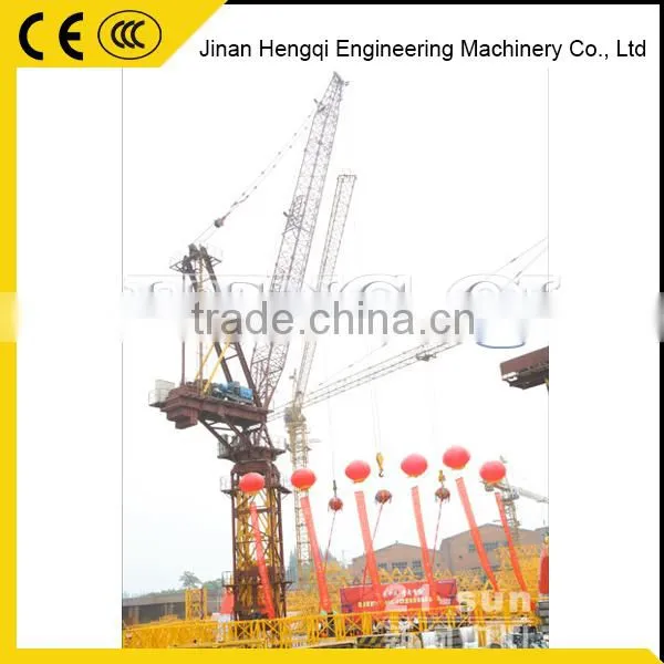 Luffing Tower Crane Serving the Construction of a High Storey Building photo-4