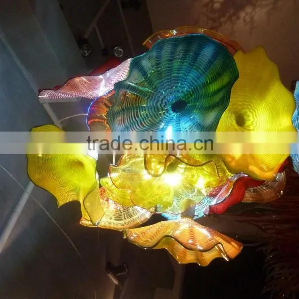Hand Blown Glass Chandelier Decoration XO-20150618 Modern Glass Chandelier From Famous Chinese Glass Artist Mr Ou LianHua photo-6