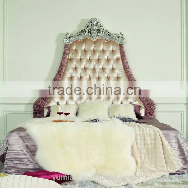 Royal Luxury European Style Bedroom Furniture Set, Antique Bed Bedside Table Dressing Table Bench photo-2