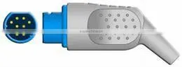 Drager/Siemens SpO2 Adapter Cable, 10pin >>DB9, 2.4m photo-2
