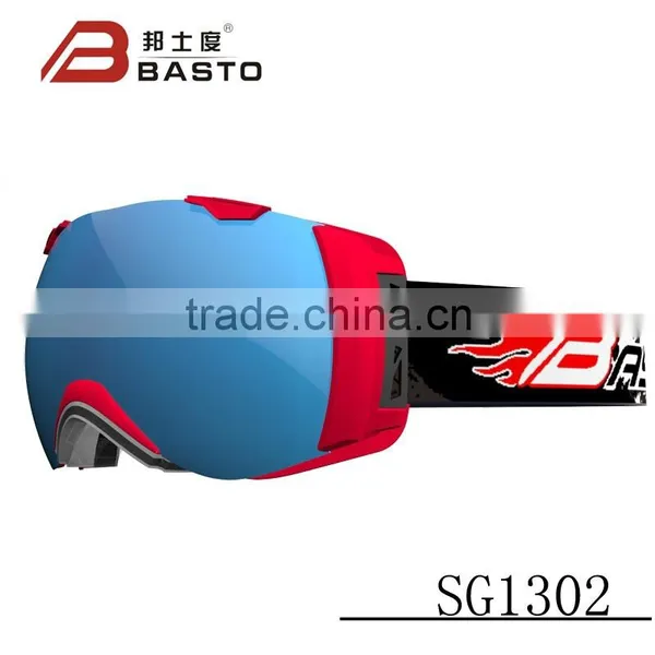 2015 Anti-Fog Snowboard Snow Ski Goggle photo-5