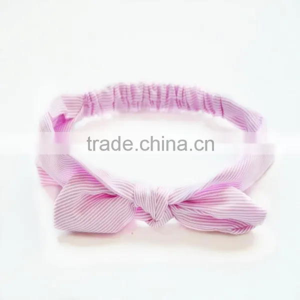 Hot-selling Cotton Girly Headband,fancy Printed Knotted Turban Stretch Headband,cotton Hair Accessory photo-4