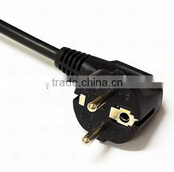 Europe AC Power Cord CEE7/7 to IEC320 C13 250V 10A 14AWG photo-6