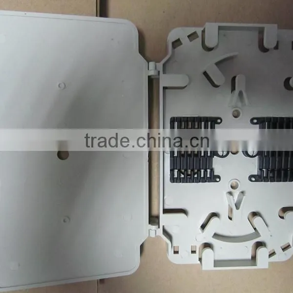 24 Cores ABS Plastic Fiber Optic Splice Tray,12 Port Fiber Optic Splice Tray photo-5