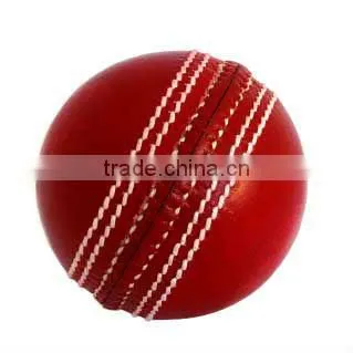 Good Quality Red Hand Stitched Genuine Leather Cricket Ball