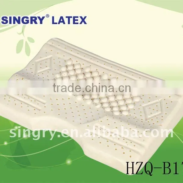 Lovely Natural Light Latex Massage Baby Pillow photo-2