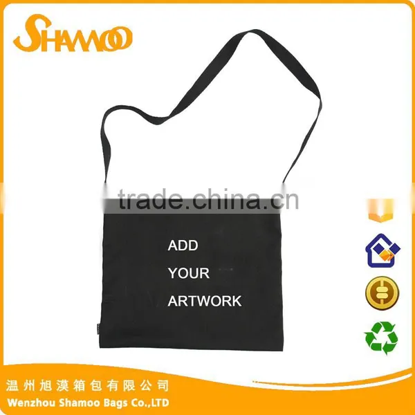 100% Cotton Custom Musette Bag