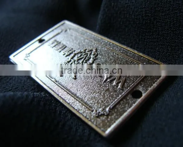 High Quality Custom Metal Logo for Handbags photo-4