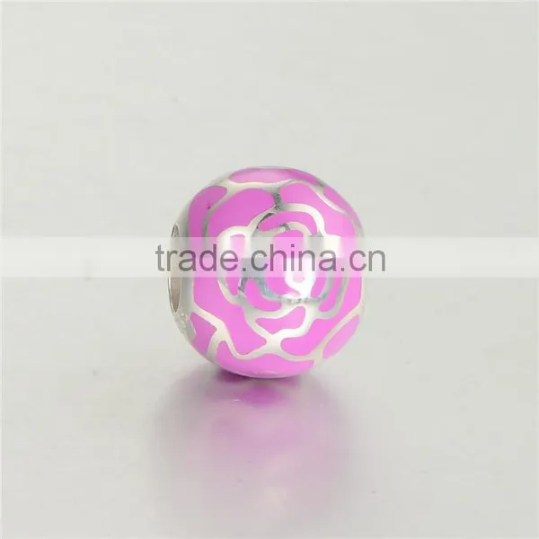 Fashionable European Style Enamel 925 Sterling Silver Charm Beads photo-6