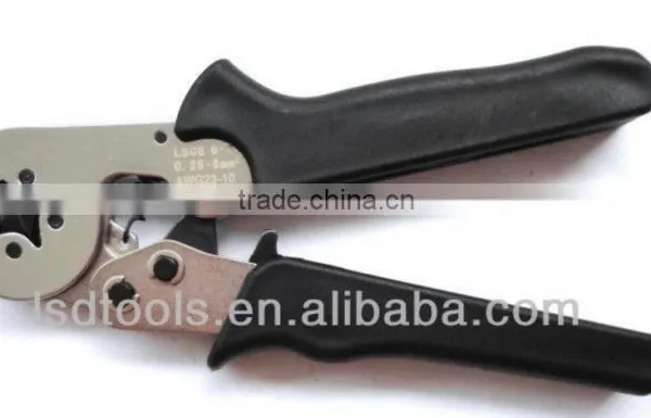 LSD Good Quilty LSC8-6-4TH Ferrule Crimper Set With Cable-end Ferrules Crimping Tool and Several Terminals Combinedin Iron Box photo-3