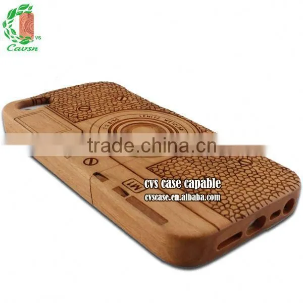 Wood Carving Machine Made Cheap Cell Phone Cases Back Mobile Phone Cover photo-4