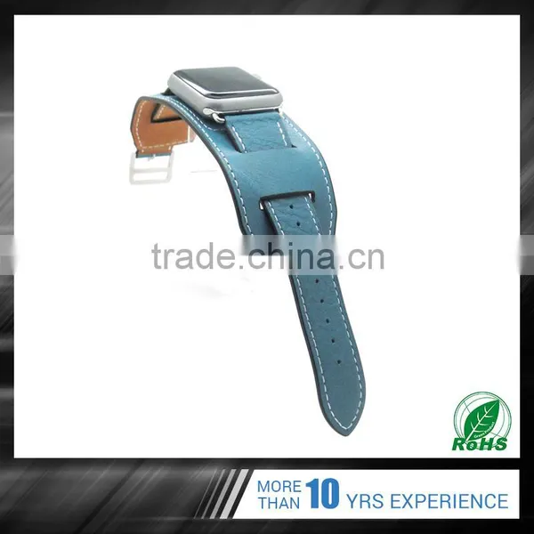 Best Selling Newest Custom Fashionable Leather Watch Band for Apple photo-6