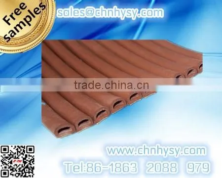 Self Adhesive D Type EPDM Rubber Sponge Seal Strip,self Adhesive D Type Wooden Door Seal Strip photo-2