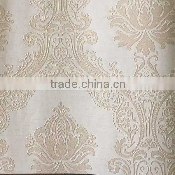 Non Woven Flower Design Vivid Decrotion Wallpaper photo-5