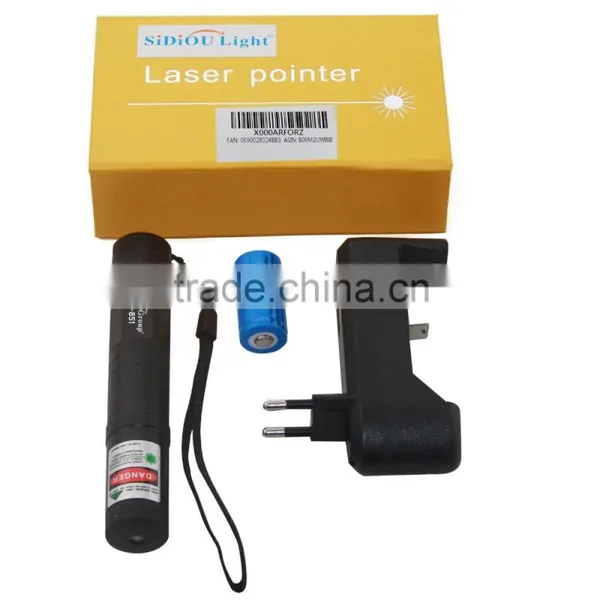 Sidiou Light 851 5mW 532nm Starry Sky Green Laser Pen Torch - Black photo-6