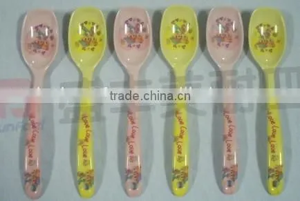 Colored Melamine Spoon Melamine Kids Set photo-2