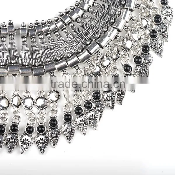Anti Gold Silver Plated Vintage Necklace Boho Jewellery photo-6