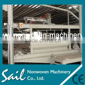 2016 Nonwoven Non-adhesive Thermo Bonded Wadding Production Line photo-2