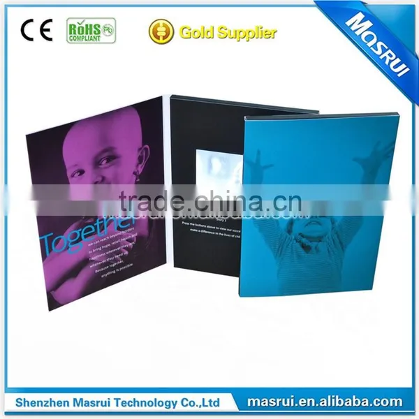 2016 Best Business Gift 4.3 Inch Video Brochure Module With Motion Sensor photo-4