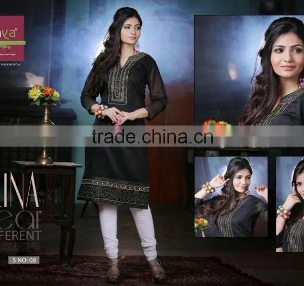 Designer Printed Kaya Kurtis photo-4