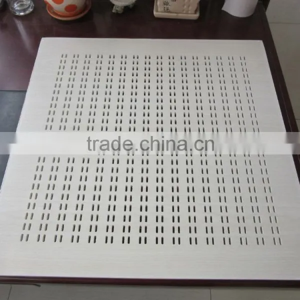 Perforated Pvc Gypsum Ceiling Tiles / Punched Hole Pvc Gypsum Ceiling Tiles / Perforated Plasterboard Ceiling photo-2