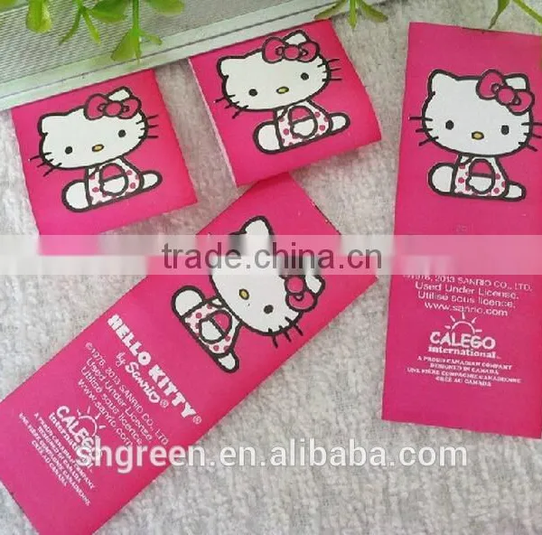 Printing Clothing Label,washable Printing Garment Tag photo-6