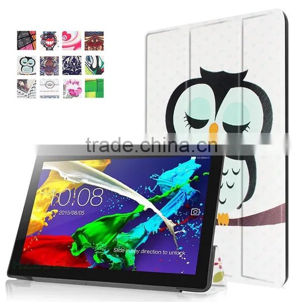 Premium Three Folding Leather Tablet Case Cover Flip Case for Lenovo Tab 2 X30 A10-30 photo-6