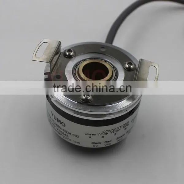 YUMO GT5815G 58mm 15 mm CNC Machine 24V Hollow Incremental Shaft Encoder photo-3