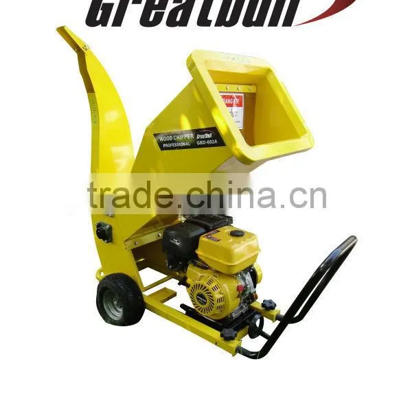 15HP gasoline woodworking machine chipper shredder