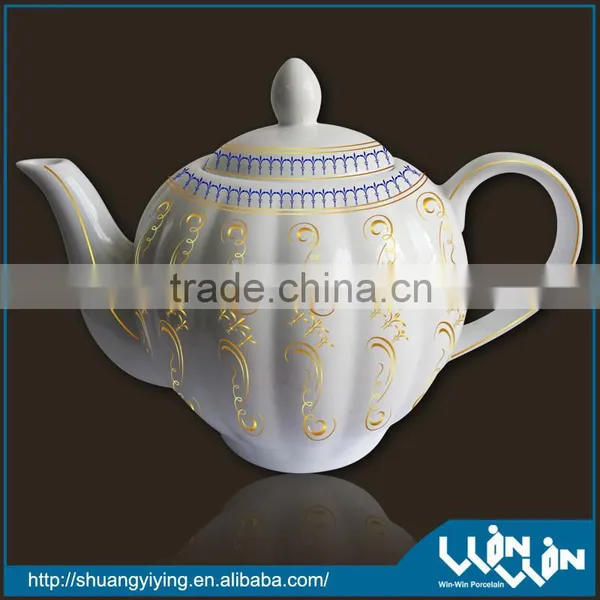Porcelain Tea Pot in Color Design Wwtp-13033