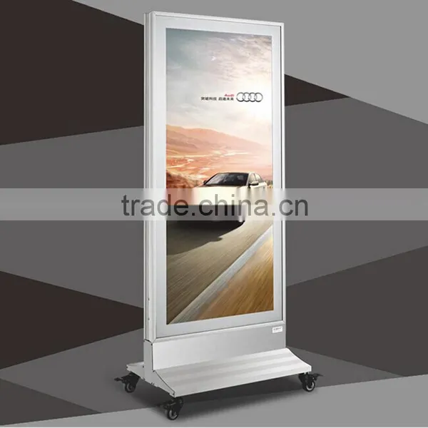 Shopping Mall Standing Waterproof Advertising Outdoor Led Display Board