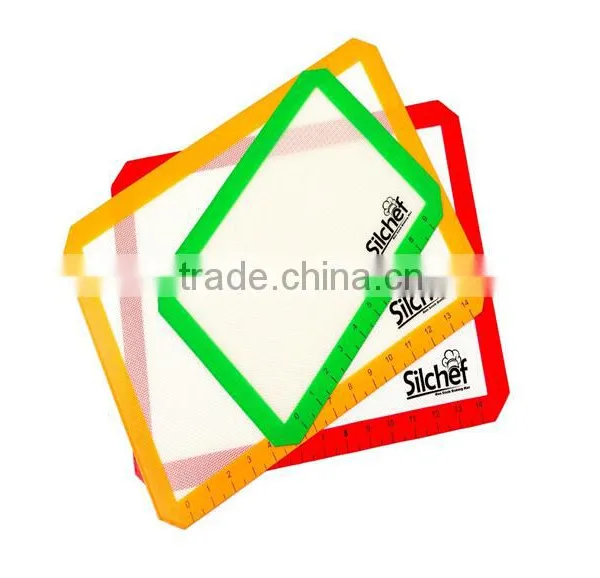 2016 Best Sell Silicone Heat Resistant Non Stick Baking Mat for Mirowave photo-5