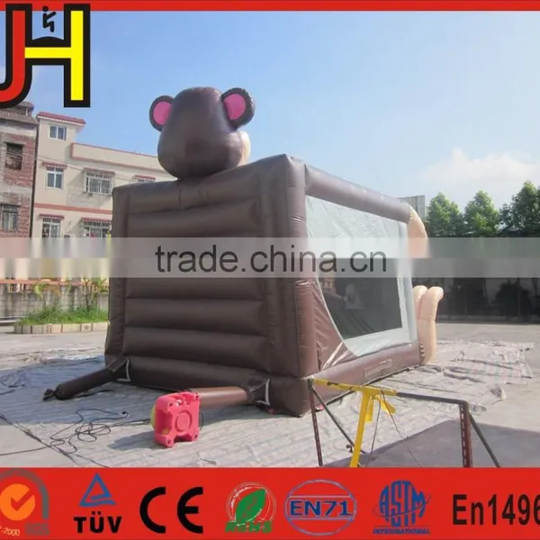 Outdoor Toys Inflatable Monkey Bouncer, Infatable Mini Size Bouncer for Children photo-3