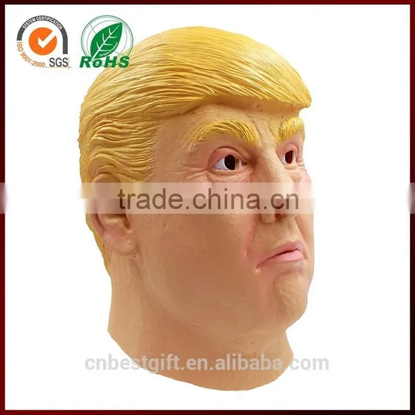 2016 Donald Trump Realistic Man Costume Face Crossdresser Latex Mask photo-2