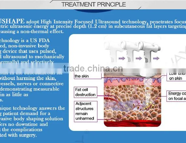 Skin Tightening New Design Hifu Slimming Forehead Wrinkle Removal Machine / Hifu Machine For Loose Weight 4MHZ photo-3