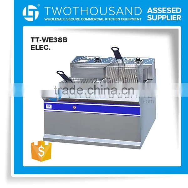 Gas Chip Fryer - 2 Baskets, 11 Liters, 35490 BTU, TT-WE268C photo-2