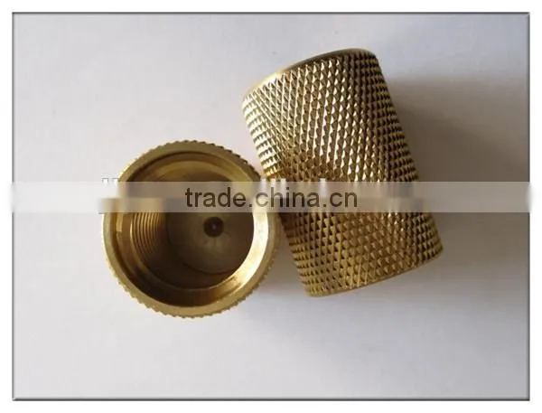 Factory manufacture high precision auto lathe machining brass thread insert nut