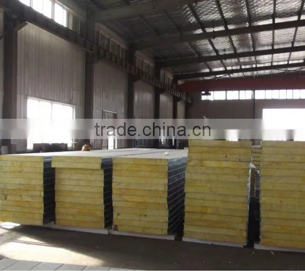 Mushroom House Fire Proof Glass Wool Sandwich Panel photo-2