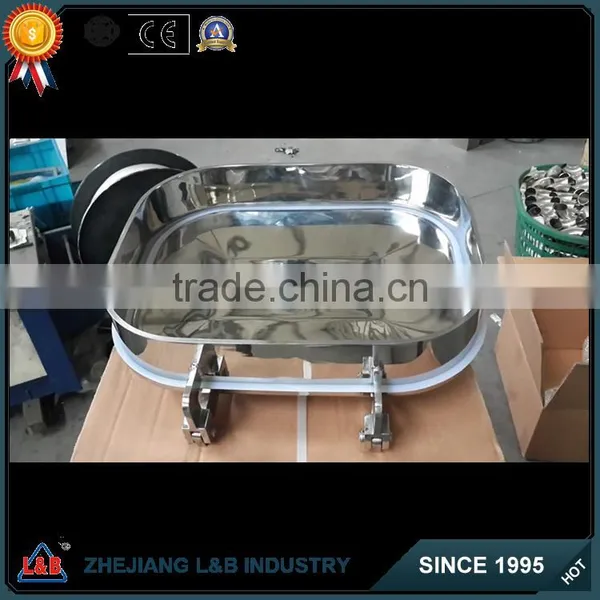 Stainless Steel Tank Middle Square Manway/manway Covers photo-4