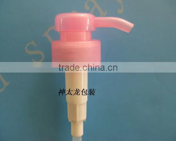 Plastic Lotion Soap Pump With Dust-proof Cap photo-5