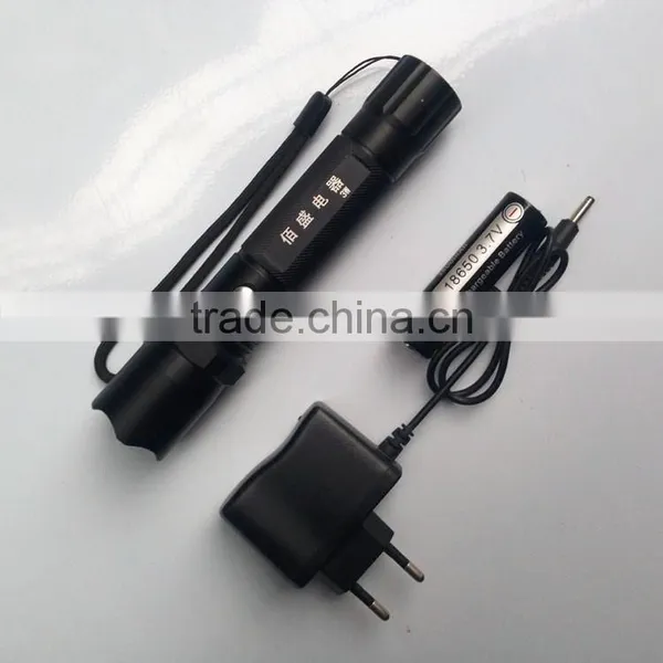 High Quality 3W Rechargeable LED Flashlight Tactical Flashlight Led Torches photo-3