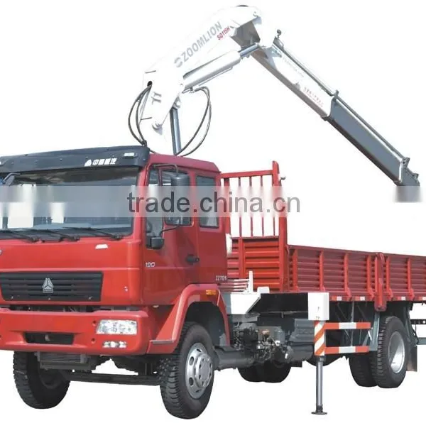 NEW Sinotruk HOWO Mounted Crane Loading 30TCargo Truck With Crane photo-3